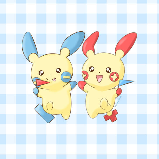 plusle and minun